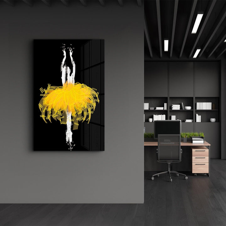Poster "Ballerina – Tutu Jaune"