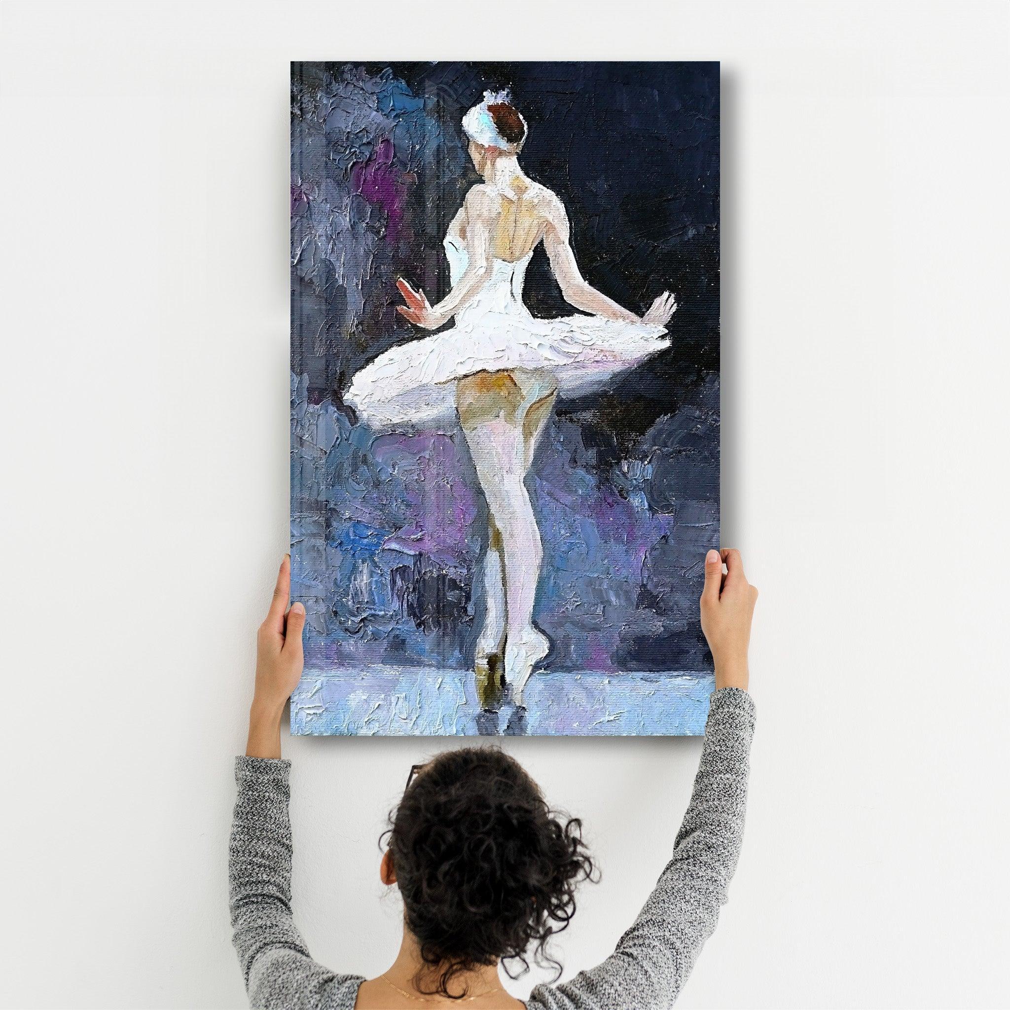 Poster décoratif "Ballerina Grace – Abstract Edition"