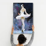 Poster décoratif "Ballerina Grace – Abstract Edition"