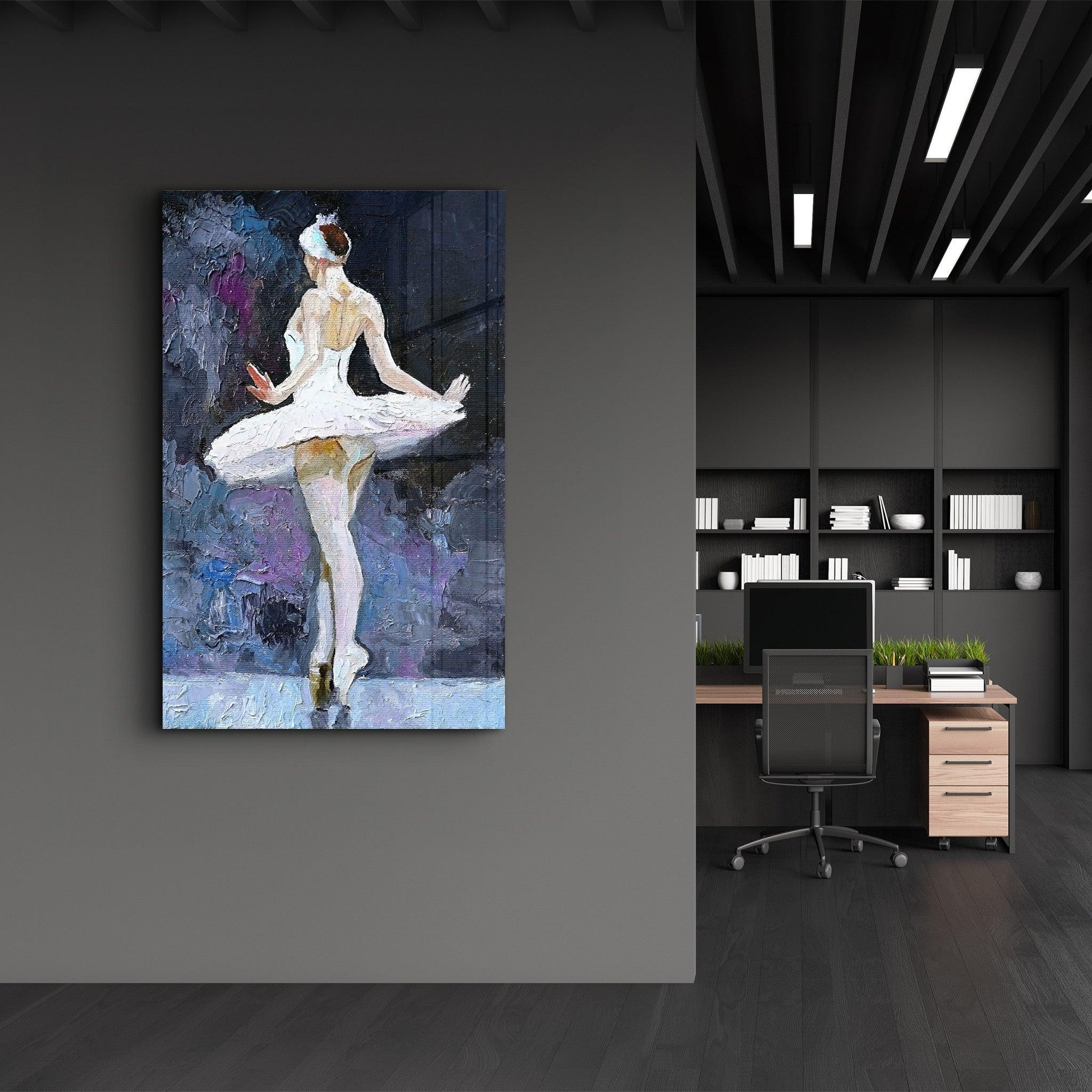 Poster décoratif "Ballerina Grace – Abstract Edition"