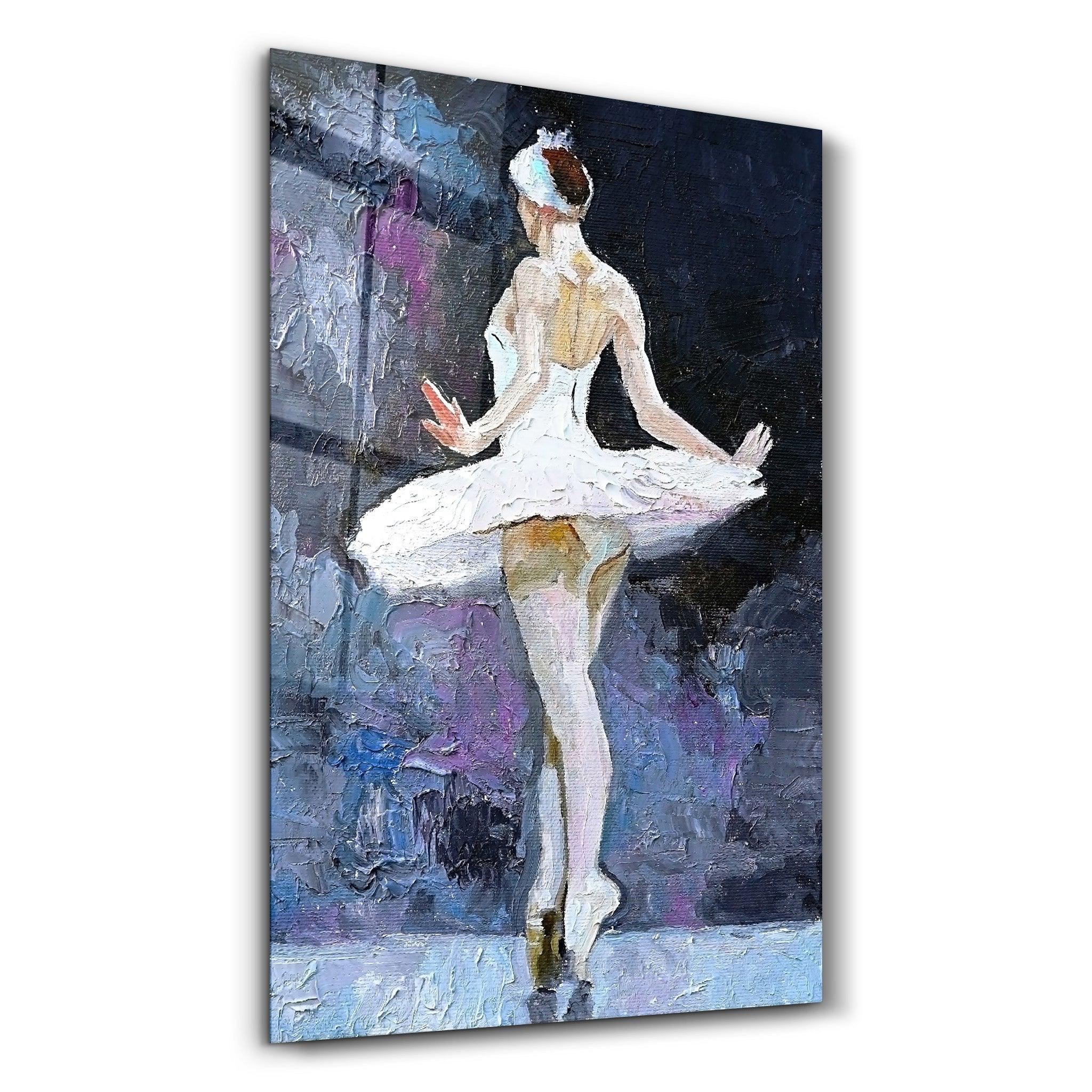 Poster décoratif "Ballerina Grace – Abstract Edition"