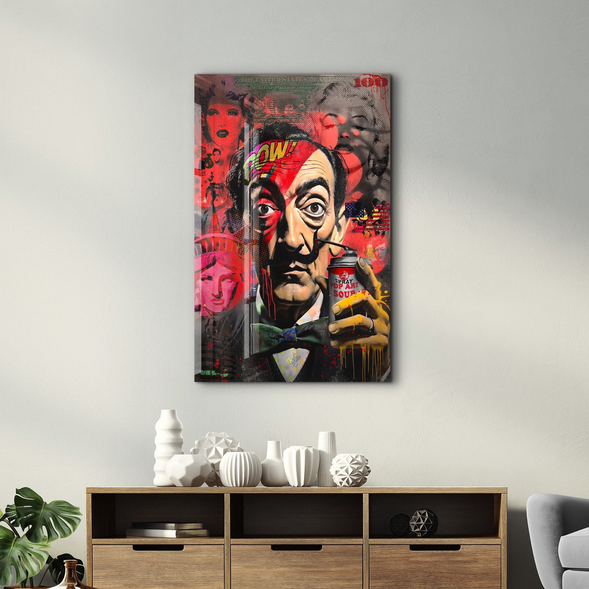 Tableau Pop Art – Salvador Dalí & Pop Art Soup