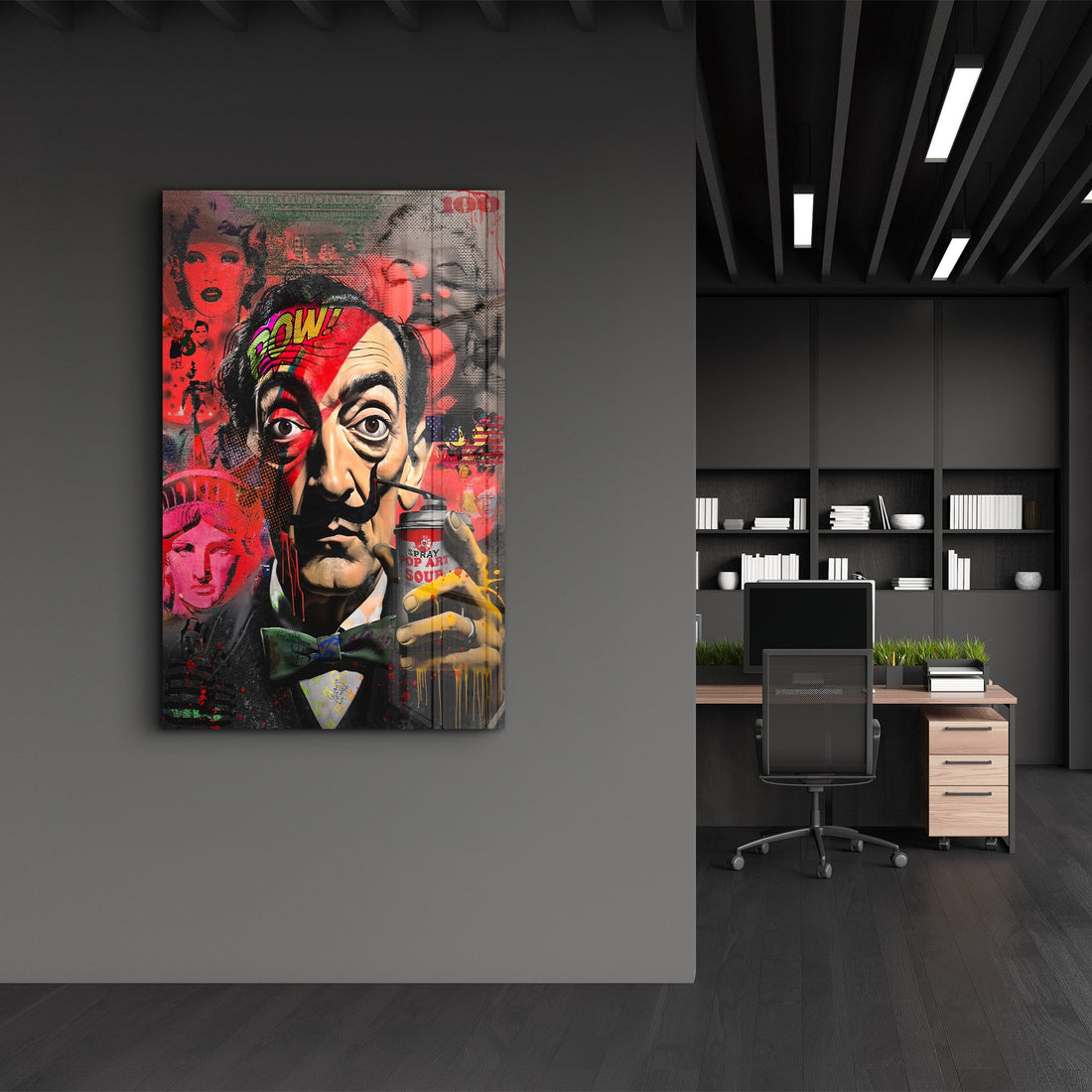 Tableau Pop Art – Salvador Dalí & Pop Art Soup