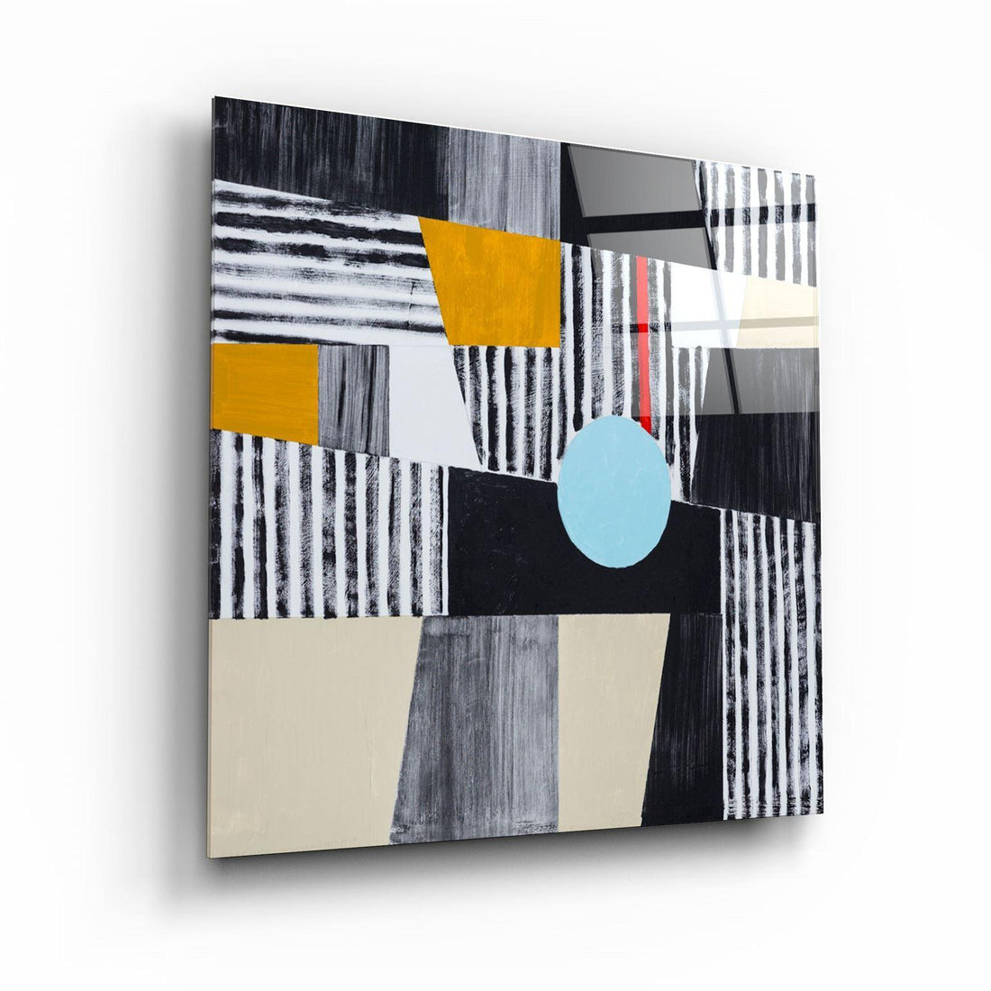 Tableau Mural "Géométrie Bauhaus"