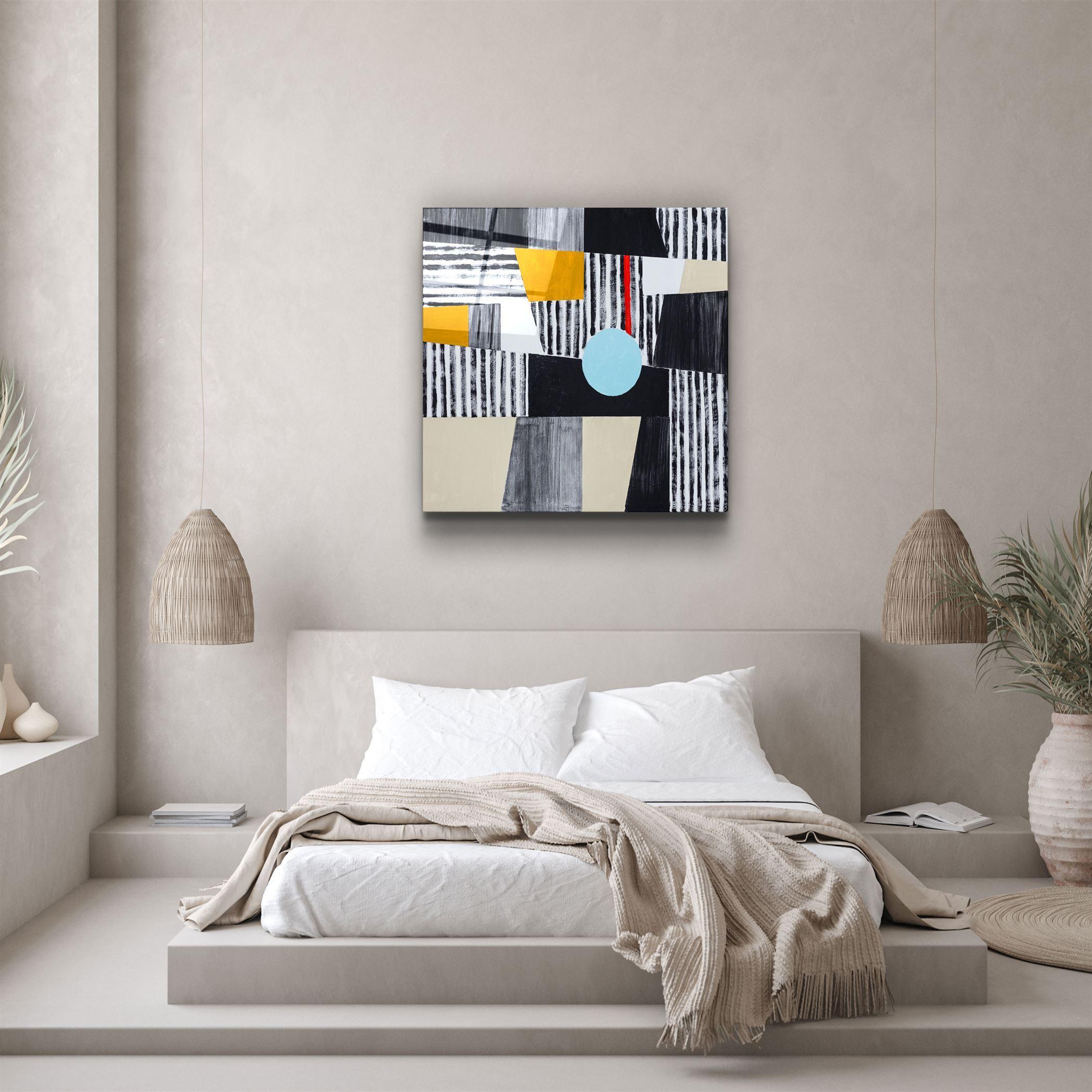 Tableau Mural "Géométrie Bauhaus"