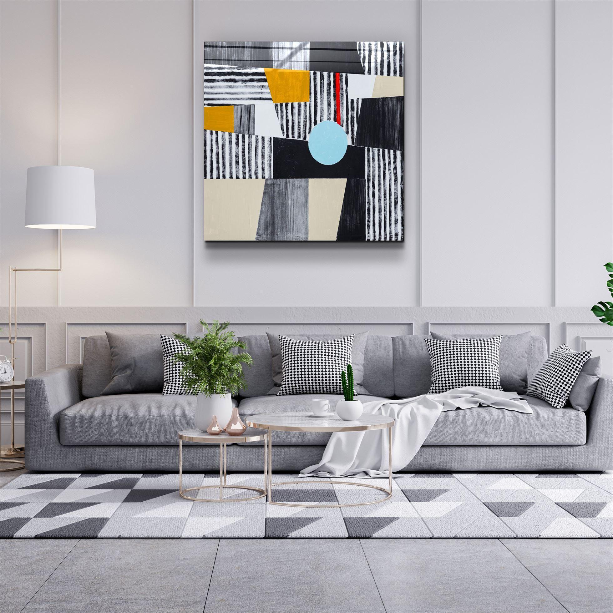 Tableau Mural "Géométrie Bauhaus"