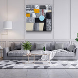 Tableau Mural "Géométrie Bauhaus"