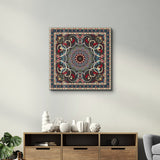 Tableau Mandala Floral & Géométrique