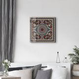 Tableau Mandala Floral & Géométrique
