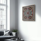 Tableau Mandala Floral & Géométrique