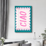 Poster coloré "CIAO"