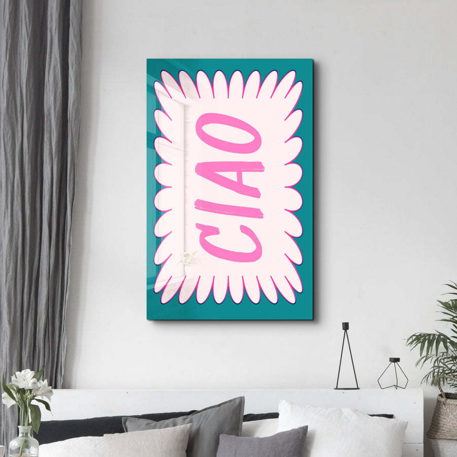 Poster coloré "CIAO"