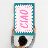 Poster coloré "CIAO"
