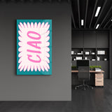 Poster coloré "CIAO"