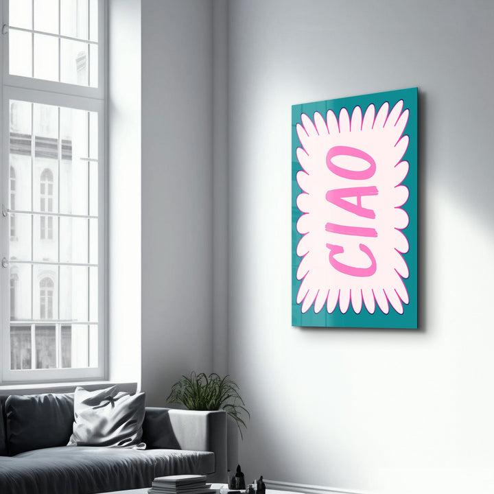 Poster coloré "CIAO"