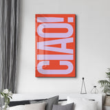 Poster coloré "CIAO!"