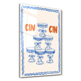 Poster festif "CIN CIN"