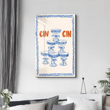 Poster festif "CIN CIN"