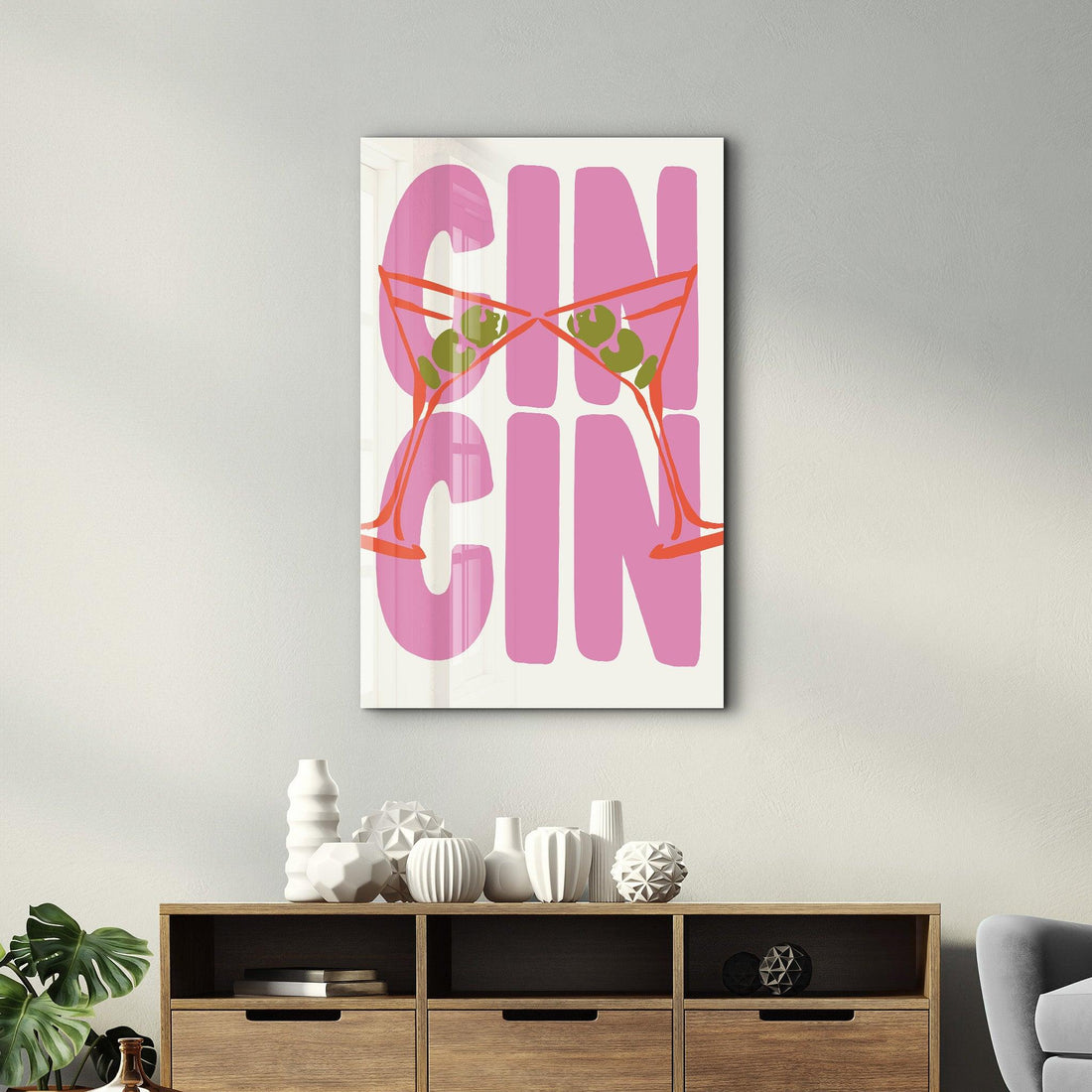 Poster festif "CIN CIN"