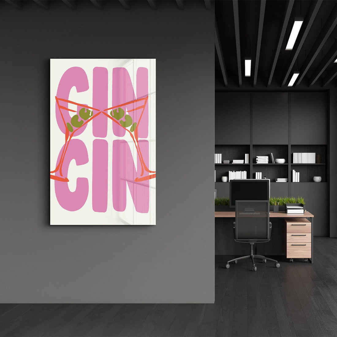 Poster festif "CIN CIN"