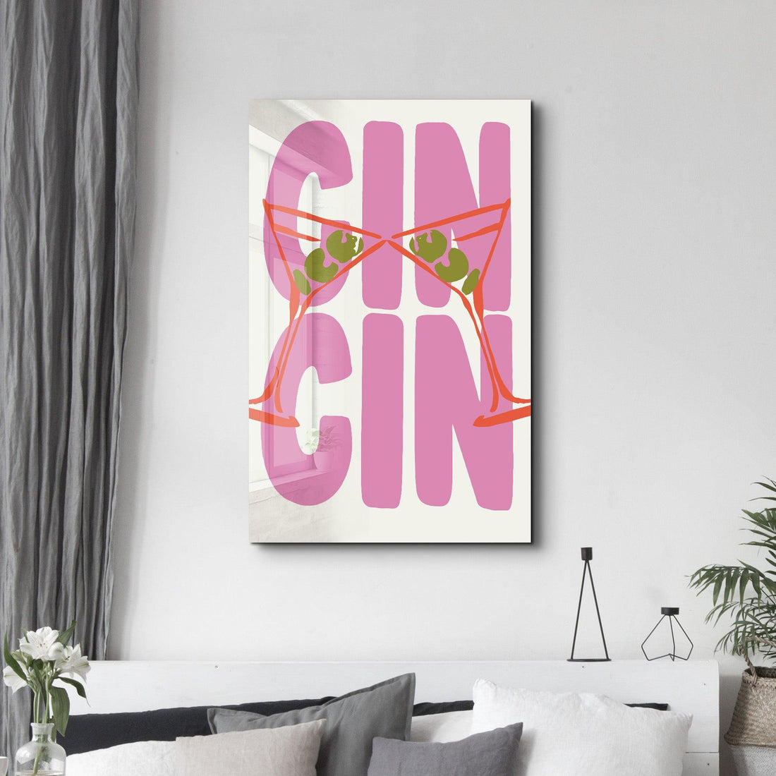 Poster festif "CIN CIN"