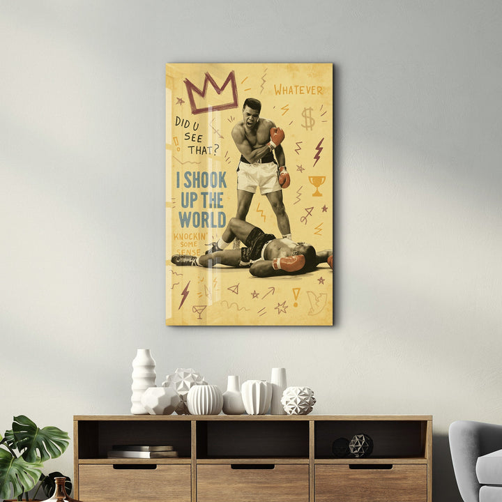 Tableau Pop Art – Muhammad Ali Triomphe