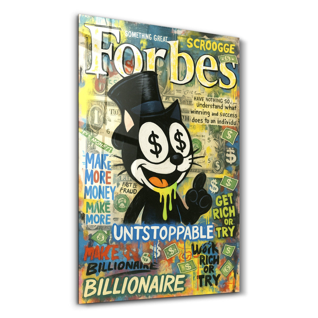 Tableau Pop Art – Felix le Chat Forbes