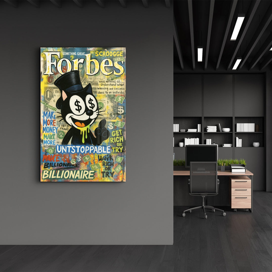 Tableau Pop Art – Felix le Chat Forbes