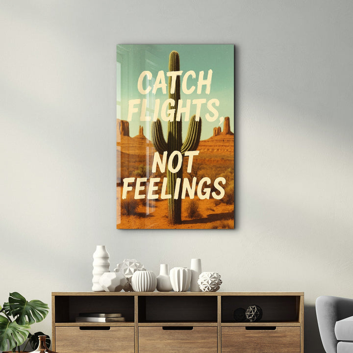 Tableau Désert & Cactus – Catch Flights Not Feelings