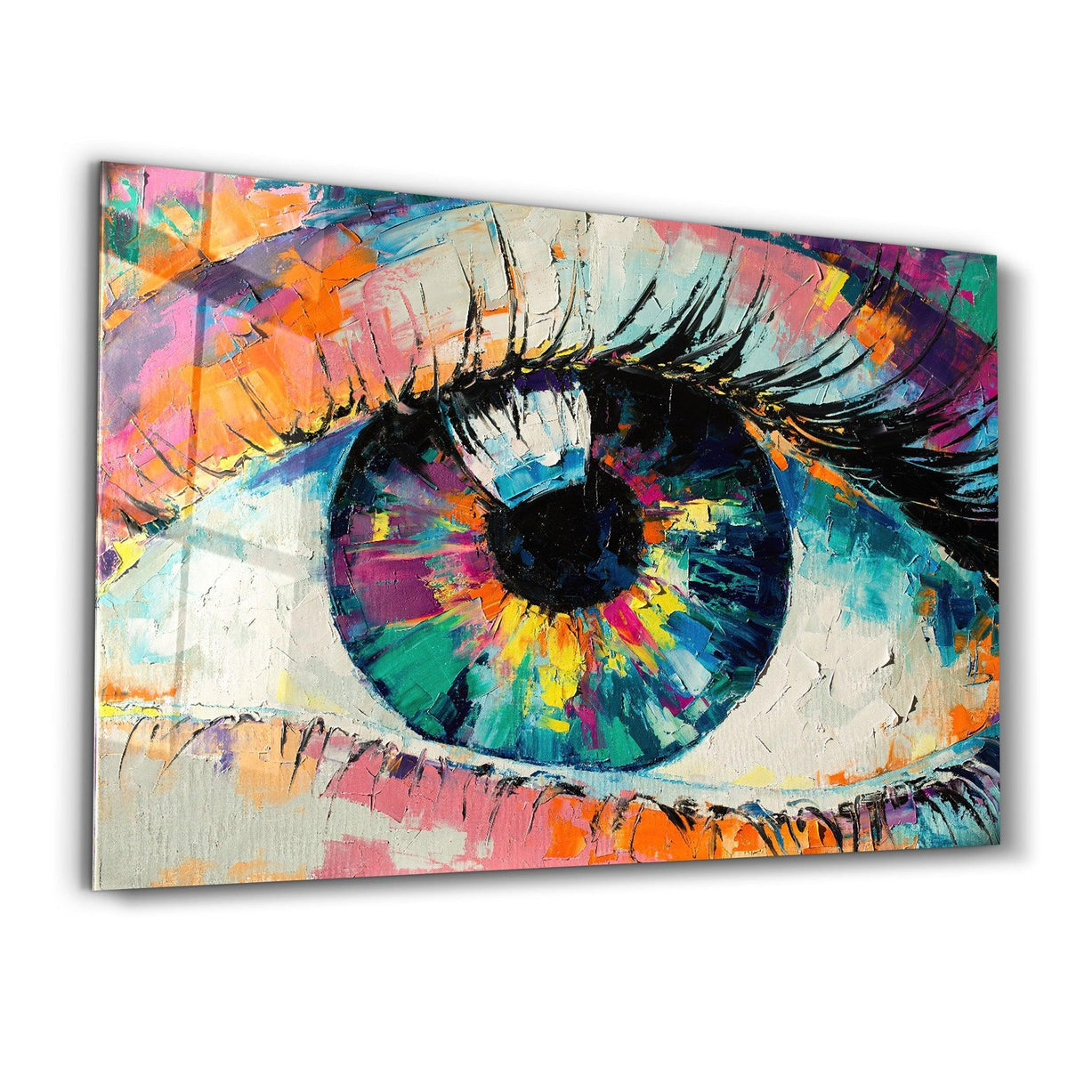 Poster décoratif "Eye of Colors – Abstract Edition"