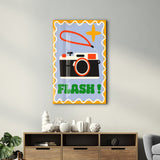 Poster décoratif rétro "FLASH!"