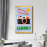 Poster décoratif rétro "FLASH!"