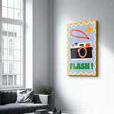 Poster décoratif rétro "FLASH!"