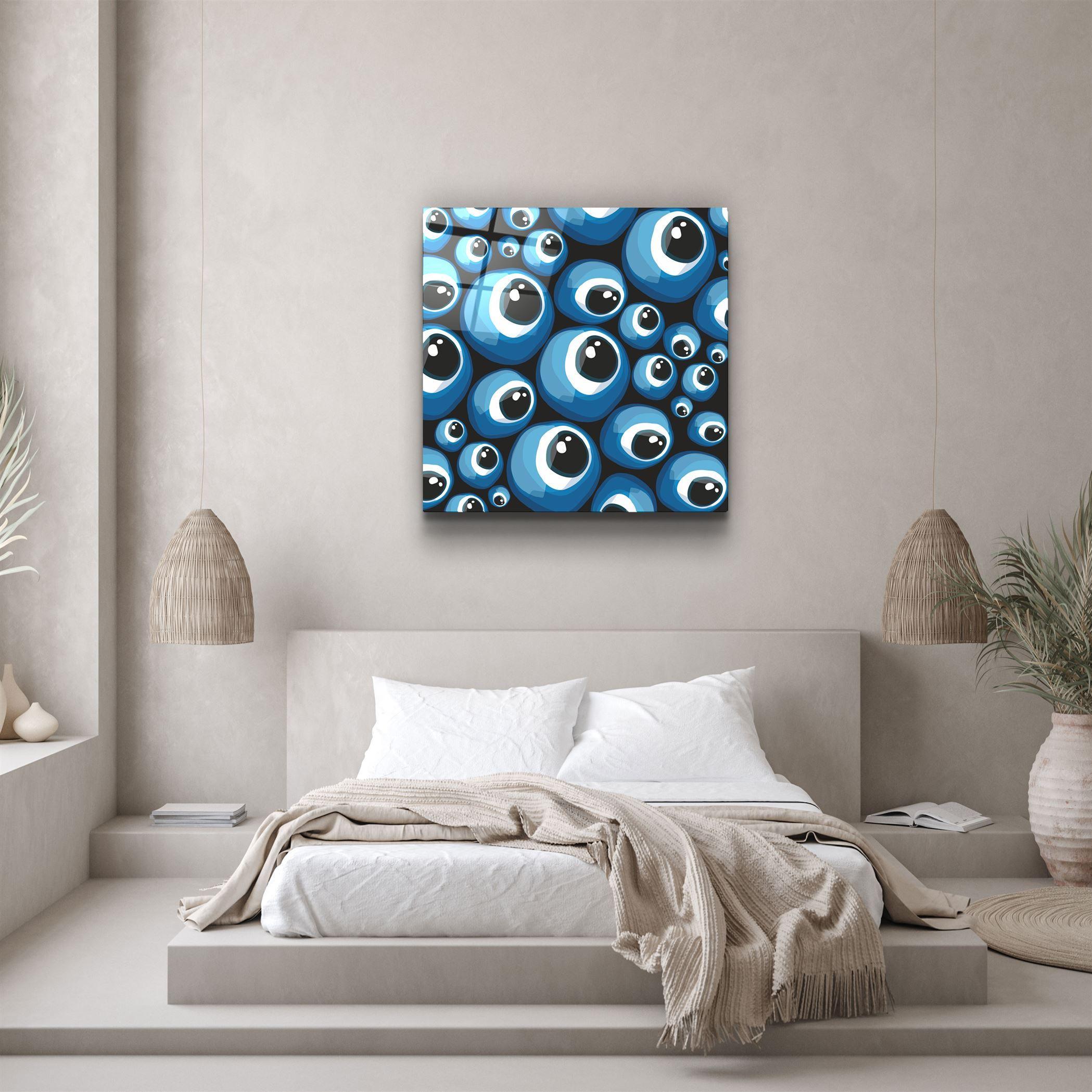 Tableau Contemporain Œil Hypnotique