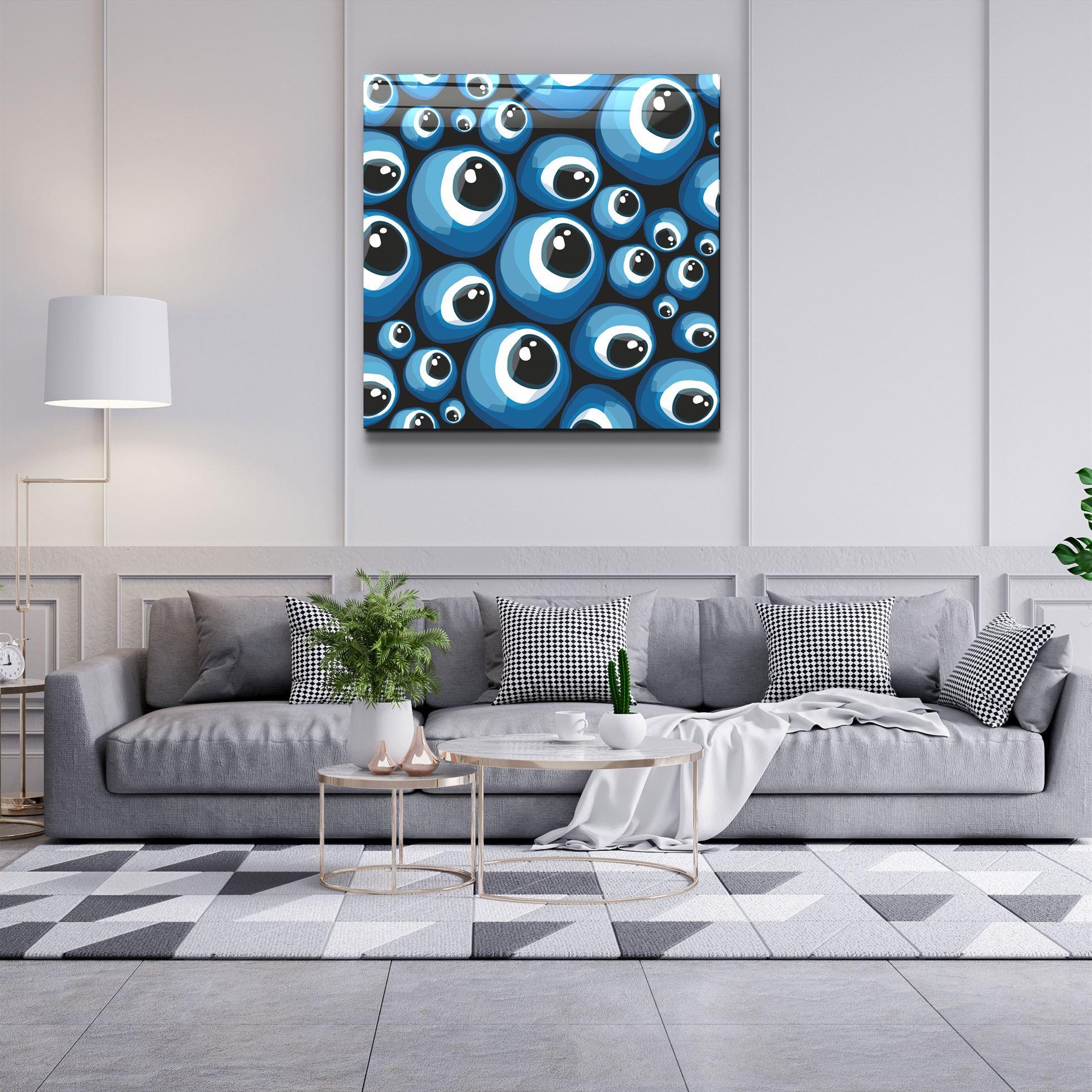 Tableau Contemporain Œil Hypnotique