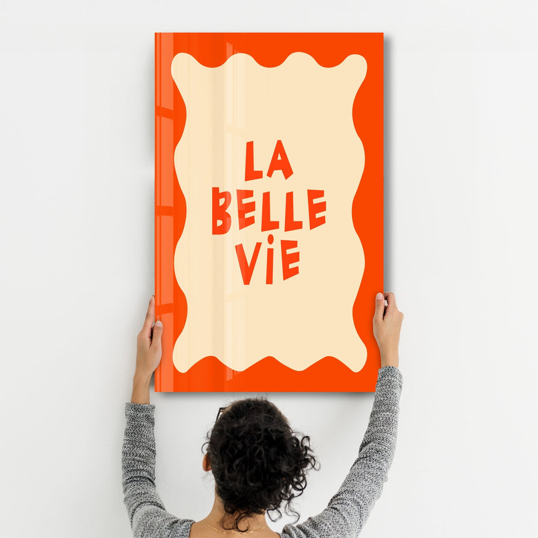 Poster élégant "LA BELLE VIE"