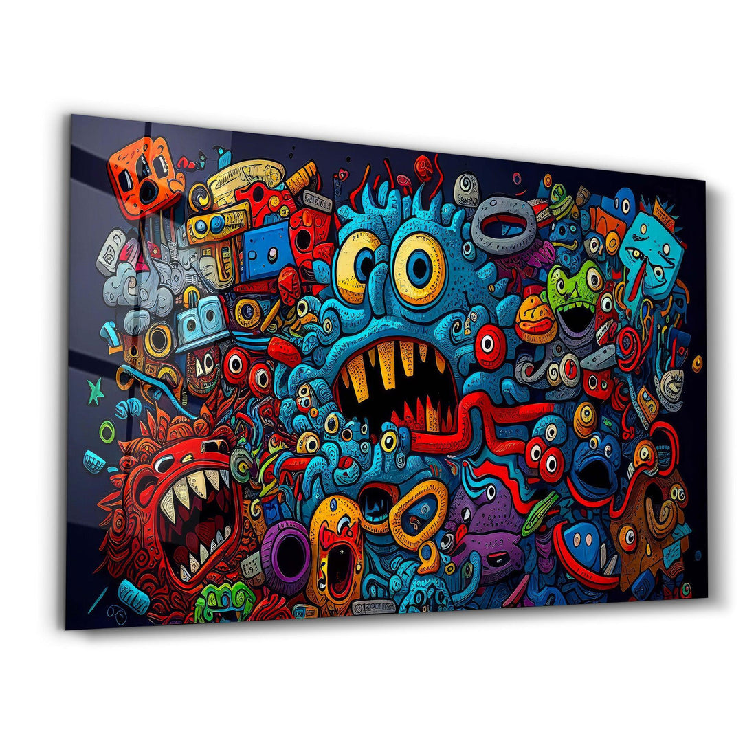 Poster décoratif "Monster Chaos"