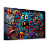Poster décoratif "Monster Chaos"