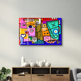 Tableau Cubiste Coloré – Style Picasso