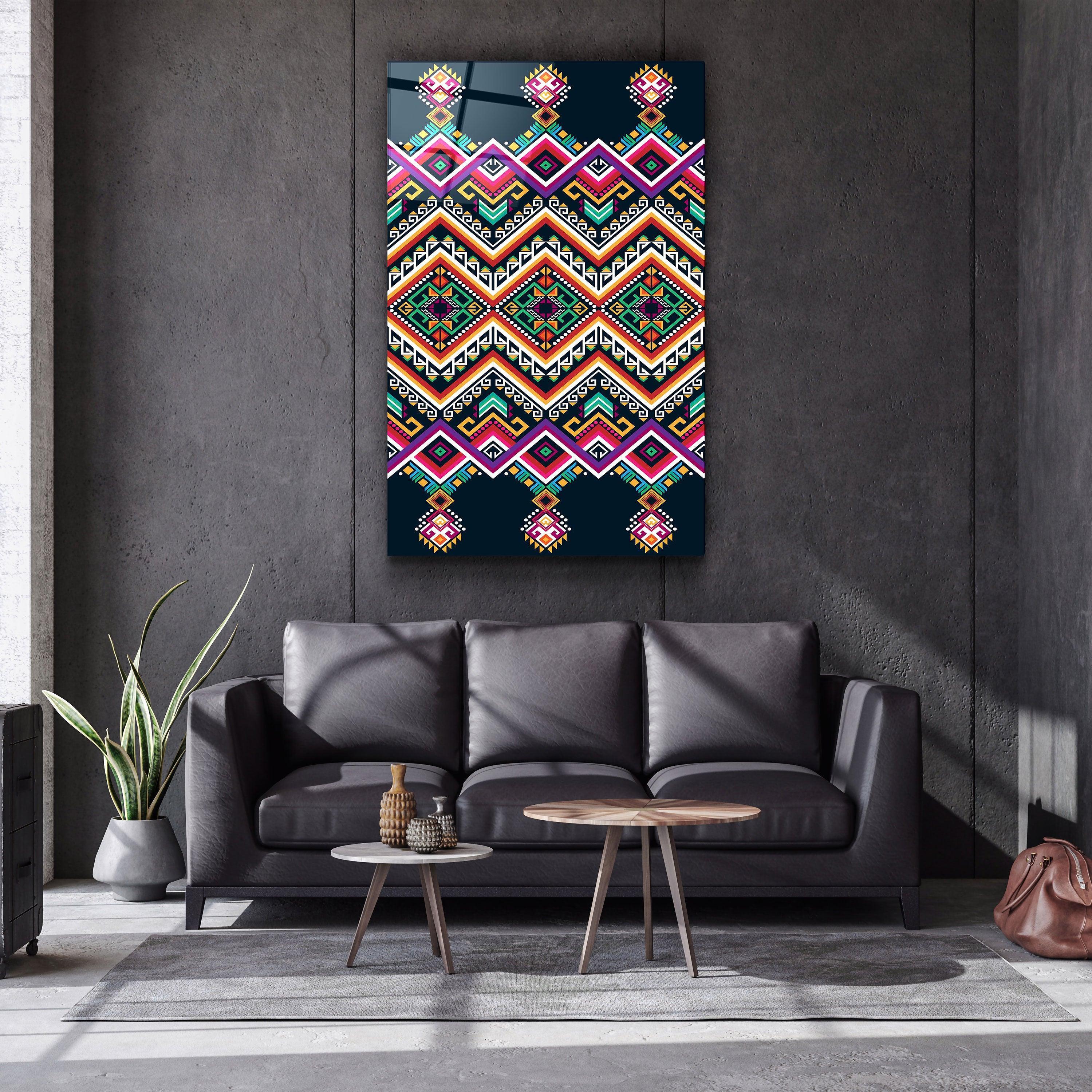 Poster décoratif "Tribal Symmetry"