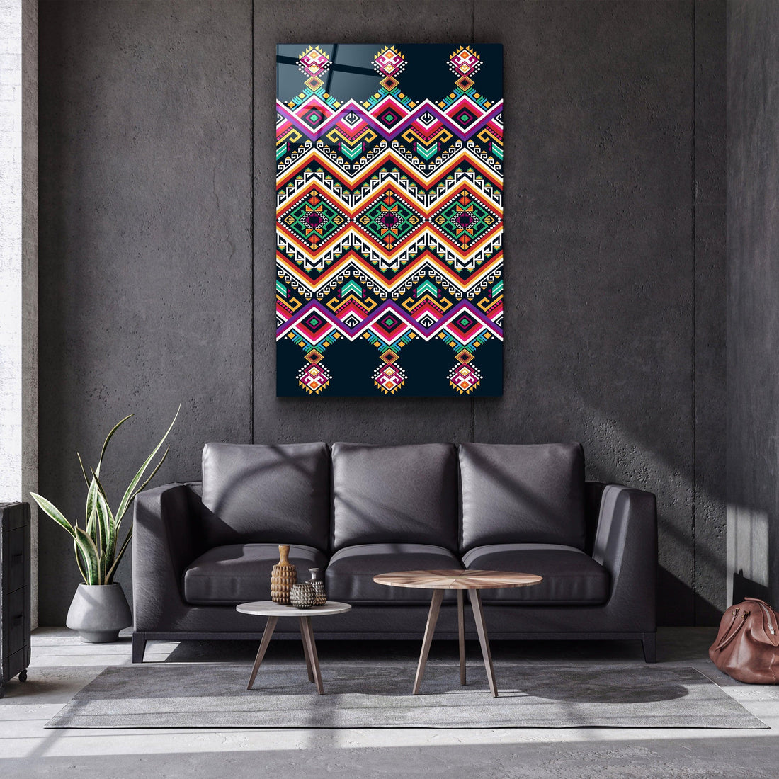 Poster décoratif "Tribal Symmetry"