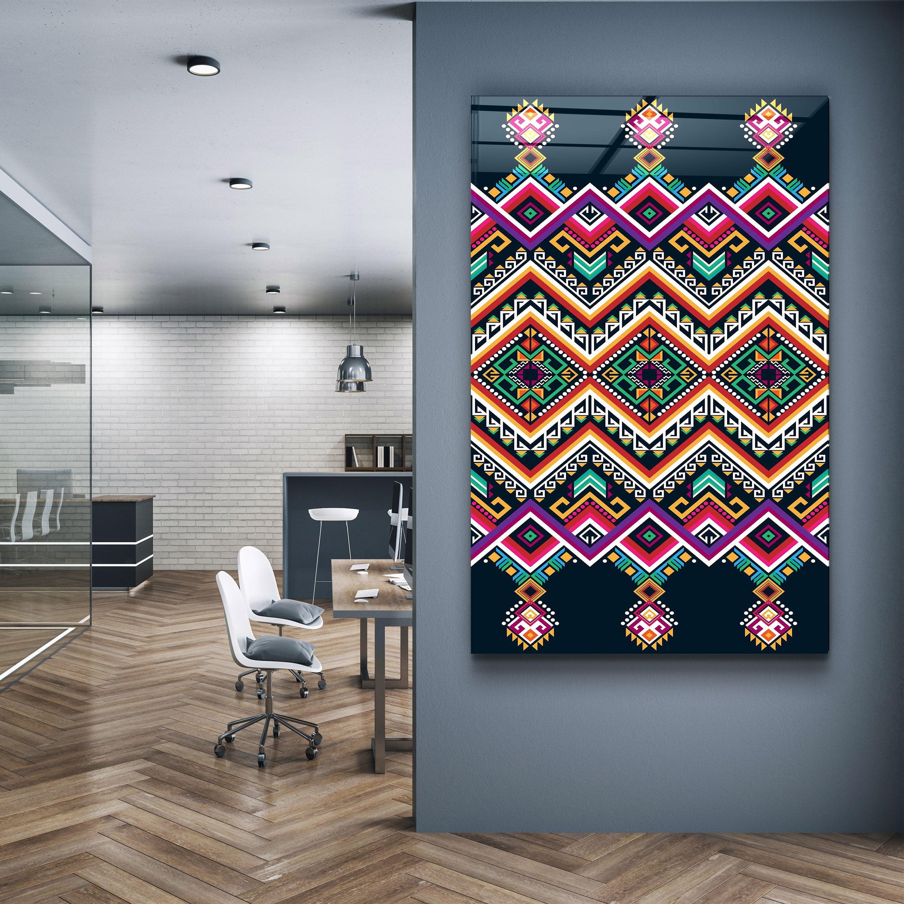 Poster décoratif "Tribal Symmetry"