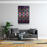Poster décoratif "Tribal Diamonds"