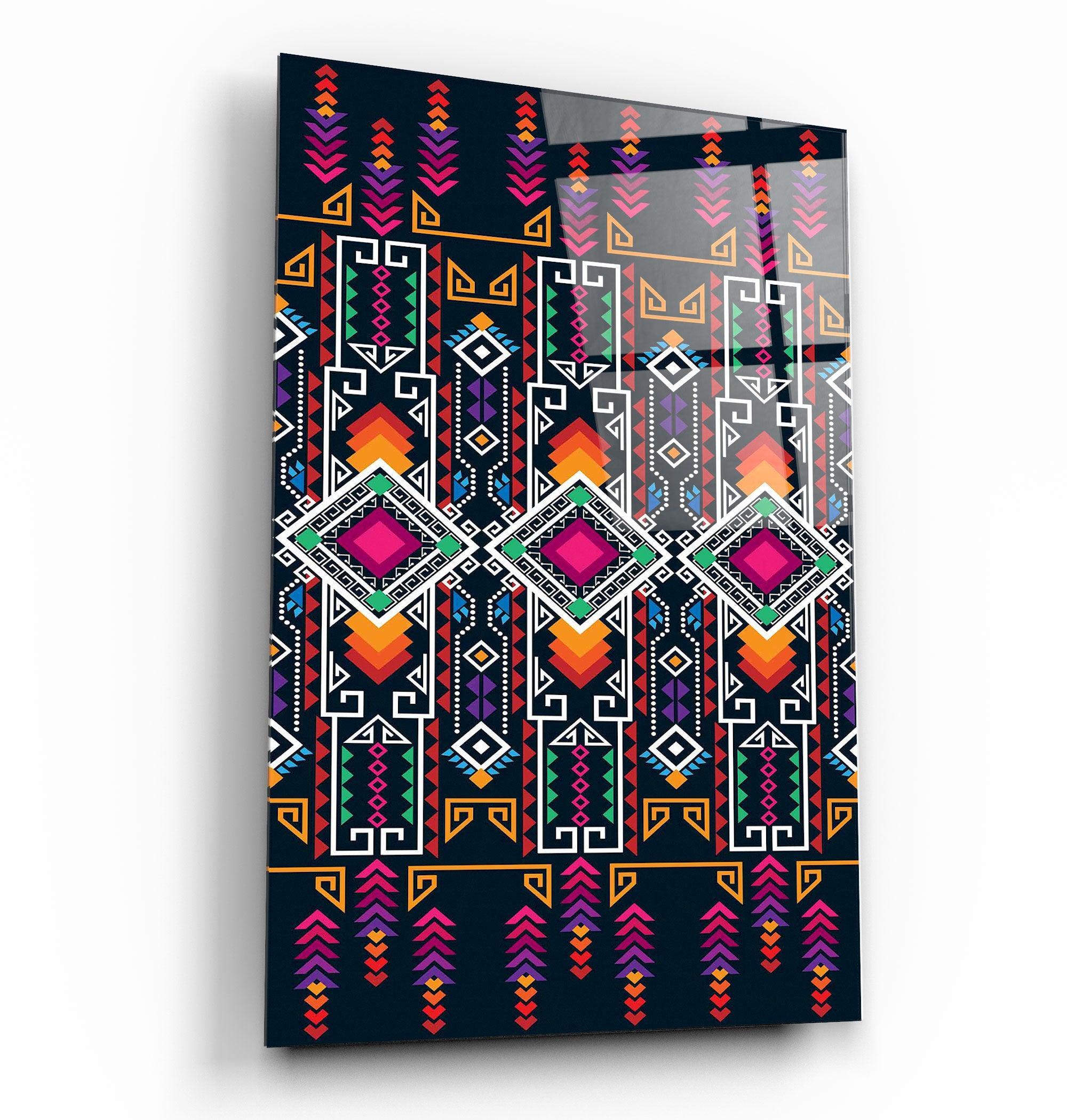 Poster décoratif "Tribal Diamonds"