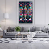 Poster décoratif "Colorful Symmetry"