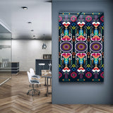 Poster décoratif "Colorful Symmetry"