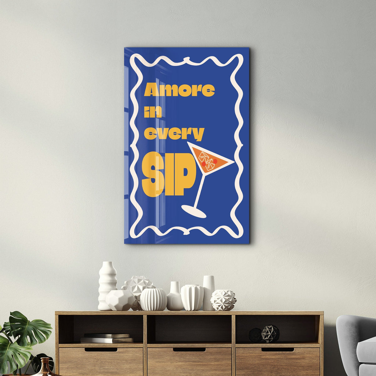 Poster Pop Art "Amore in every SIP"