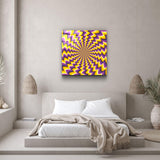 Tableau Illusion Optique Spirale