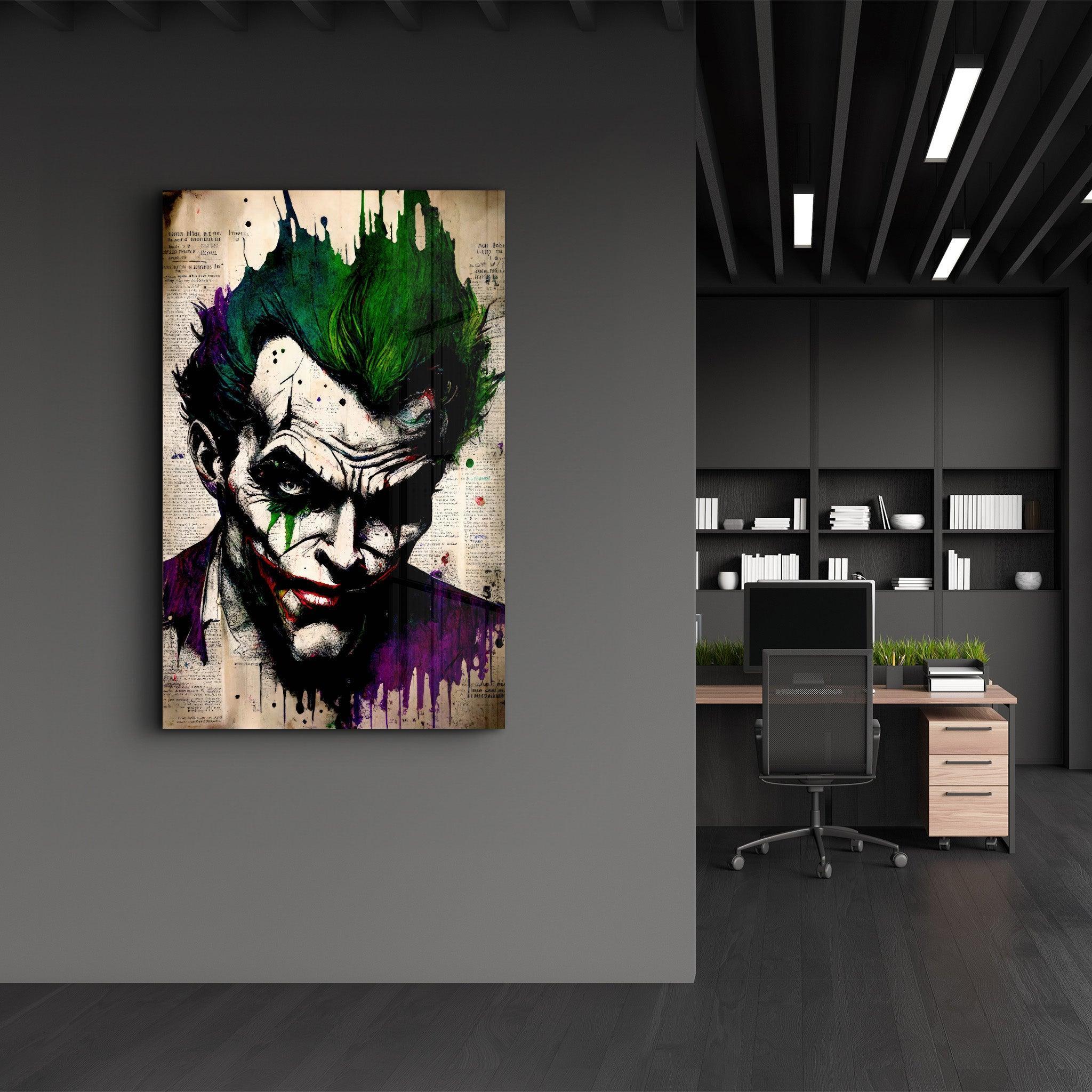 Poster décoratif "Chaotic Joker – Pop Art Edition"