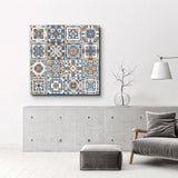 Poster décoratif "Mediterranean Tiles 16 carreaux "